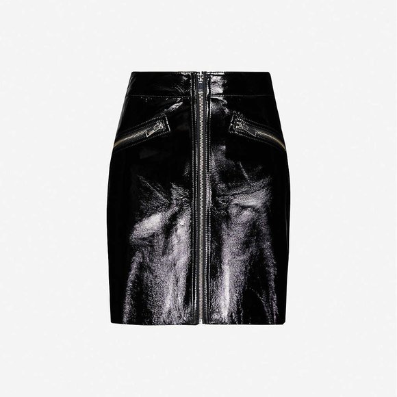 ✨Host Pick✨ Maje patent leather skirt - Picture 3 of 5